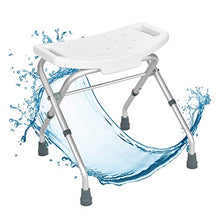 Sgabello da doccia pieghevole in 3 posizioni, altezza regolabile, con maniglie incorporate, per anziani handicap disabili, panca da bagno antiscivolo Maximum15