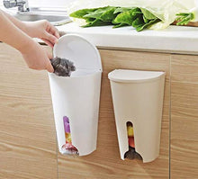 Tuker]Borsa per la spazzatura da cucina, armadio, organizer per accessori da cucina, camera da letto, bagno, porta attrezzi, borsa portaoggetti (beige)