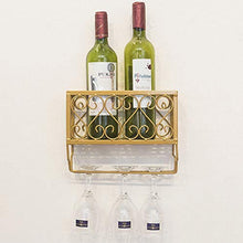 MOMIN Liberamente Luogo Wine Rack Home Kitchen Decor Organizzatore Hanging Bottle Holder Vetro Magazzinaggio Parete del Vino del Metallo portabottiglie Supporto di Vetro Home Bar Wine Rack