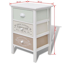 GoodWork4UEu Armadietto in Stile Francese 3 Cassetti in Legno Arredamento Armadietti e portaoggetti Armadietti e stipi
