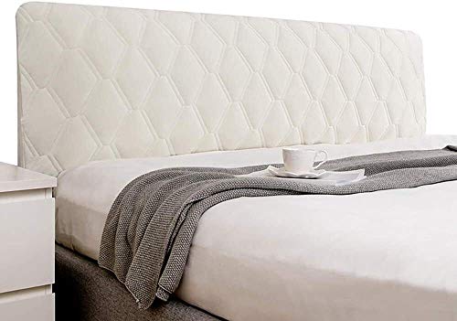 Copritestiera Letto Copertura/Copri Testata Letto Matrimoniale/Singolo Imbottito Fodera Elastica Protezione, Coprire Antipolvere in Cotone Cover Addensare AntiGraffio Cuscino