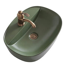 Lavandini bagno Lavelli da Bagno Lavabo Quadrato Nero Semplice Home sopra Il lavabo Lavabo Opaco (Color : Gray, Size : 49.5x37.5x11.5cm)