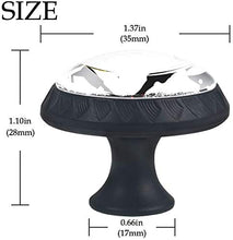 Ninja di sagoma stile acquerello in The Moonlight Medieval Pomelli per Porta Set di 4 Pomelli per Mobili Manopole per Cassetti Cucina Armadio Vetro