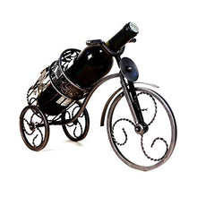 Elegante Semplicità Home Now Antica Decorazione per la Casa Retro Ferro Battuto Bicicletta Vino Portabottiglie Desktop Portico Creativo Europeo Regalo Di Nozze Ornamenti Bronzo Bello Ed Elegante, HJ