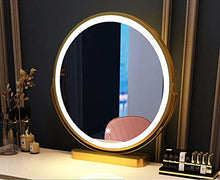 YSAA® Set toeletta comò cassettiera Intercambiabile Comodino e Sgabello/Sedia LED Specchio Luminoso Camera da Letto mobili 120 cm-A. Nessuna Sedia
