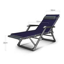 LLSS Lettini da Giardino e poltrone reclinabili Sedia a Sdraio Pieghevole Resistente alla ruggine per la Spiaggia Piscina Patio Esterno Giardino Campeggio