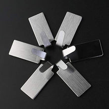 TENDYCOCO Ganci Appendiabiti da Parete Ganci Adesivi in ??Acciaio Inox per Appendere Pesanti 12 Pezzi