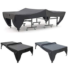 Zchui, copertura per tavolo da pingpong, impermeabile, facile da pulire, per interni, leggera, pieghevole, resistente alla polvere, resistente all'usura, pratica