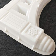 LQKYWNA Stampo per Recinzione in plastica da 14 * 24 Pollici Stampo per Giardino ringhiera in Gesso per Costruzione Cortile Stampo in Pietra per Decorazione Esterna