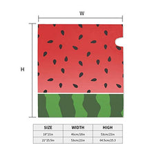 Copertura magnetica per cassetta delle poste, motivo anguria rossa e verde, design unico, per decorazione da giardino, dimensioni standard, 53 x 45 cm