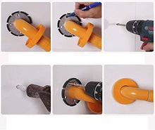 Maniglioni da Bagno Doccia bracciolo, a Forma di L Grab Bar Wall Hanging Bagno corrimano igienici Doccia Maniglia Senza Barriere for Anziani disabili Accessori da Bagno