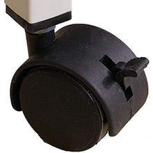RJJBYY Paravento Medico, Panno in Nylon A Doppio Strato Staccabile E Lavabile A 4 Pieghe con Ruote Universali,Marrone