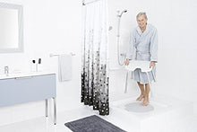 RIDDER a0050501 Vasca da Bagno/Doccia Sgabello con Hygiene Scollo, Alluminio, Polietilene, Bianco, 48 x 31,5 x 52 cm