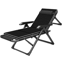 SHUAIIJUAN Sedia per il tempo libero domestico Sedie Sdraio da spiaggia reclinabili |Giardino sedia di svago | Patio Sdraio for la spiaggia di campeggio Patio Deck Chaise letto di con l'ammortizzatore