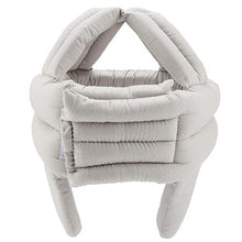 Rockyin Cappello di Protezione Elder Testa cilindrica Casco di Sicurezza del Vecchio prevenzione Ear Protection Fall (Grigio)