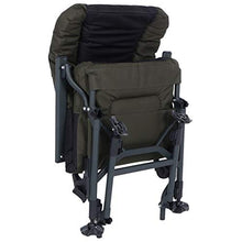 Sedia da campeggio portatile, pieghevole, in tessuto Oxford e struttura in ferro, con schienale regolabile, Regolabile in altezza di 42-57 cm, per attività all'aperto, da pesca, 100 x 114 x 61 cm