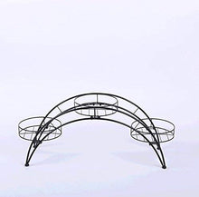 Mensole Portafiori Eleganti in Metallo ad Arco in Metallo con Supporto da Giardino, O&YQ