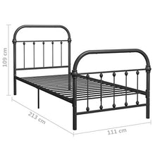 SKM Giroletto Grigio in Metallo 100x200 cm (17.55kg)