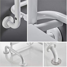 BAIHAO Sedia da Bagno con Sedile Pieghevole WC Sgabello da Doccia a Parete con braccioli Sgabello Antiscivolo per Anziani di Sicurezza Sgabello da Bagno per disabili Senza Barriere