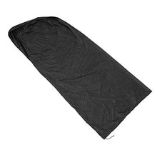 CLJ LWY Protezione Contro la Polvere Nera Copertura riscaldatore per Patio da Giardino Protezione per mobili Rotonda Esterna con Coulisse per Uso Esterno (220 cm x 86 cm)