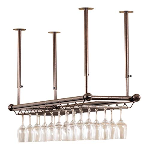 Unknow Appendiabiti a Stelo rovesciati creativi in Stile Europeo, Appendiabiti da Bar in Sorgo, Appendiabiti, portabottiglie da Vino