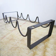 Cabilock 2 Pezzi Iron Art Elegante Portabottiglie per Bottiglie di Champagne Espositore per Bottiglie di Vino per Ristorante di Casa