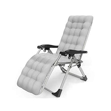 Sywlwxkq Sedia a Sdraio Lettino da Giardino in Giardino e all'aperto Sedia Pieghevole a gravità Zero con tampone di Cotone Sedie da Giardino reclinabili Portatili Supporta 200 kg