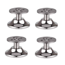 RENSHENKTO 4 pezzi mobili da scrivania gambe mobili sedia durevole semplicità elegante tavolo in acciaio inox