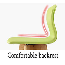 LF- Bar Stool Bar Stool Moda Creativa Bar Chair Casa Schienale Alto Seggiovia Bar Stool Rotante ad Alta Sgabello Sgabello Colazione Ristorante Ascensore Sgabello semplicità (Color : White)
