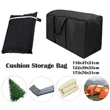 DIYARTS 210D Oxford Borsa da Giardino Grande Borsa da Giardino Impermeabile Borsa per Cuscino da Viaggio Custodia Leggera con Cerniera (116 * 47 * 51cm)