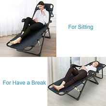 SHUAIIJUAN Sedia per il tempo libero domestico Outdoor pieghevole Lounge Patio sedie reclinabili Sdraio da spiaggia sedie a sdraio Sedia da giardino Lounge Patio sedie all'aperto Yard 441lbs Beach di