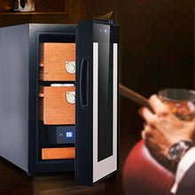 Umidificatori Humidor Armadio Umidificatore Per Sigari Temperatura E Umidità Costanti Armadietto Per Sigari Nudo Frigorifero A Temperatura Costante In Legno Di Cedro Refrigerazione A Semiconduttore