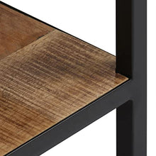 vidaXL Comodino 40x30x50 cm Tavolino da Notte Comò Arredo Cassettiera Mobiletto per Camera da Letto Arredamento Interni Legno Massello di Mango