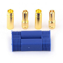 SaySure - 10 Pairs EC5 5MM Banana Plugs Female + Male Bullet Connector