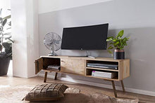 KADIMA Design TV Lowboard Garda in Legno massello TV comò Armadio Landhaus TV