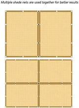Storage jar Recinzione Giardino Schermo per la Privacy del Balcone Tenda da Sole 200GSM Tessuto Traspirante Resistente ai Raggi UV e all'Acqua Orto Protezione delle Piante Recinzioni Decorative