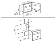 Keuco Plan Integral Module Lavabo 3 44977, Cromato e Alluminio, Cerniera Sinistra - 44977011701