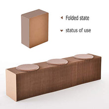Sgabello Pieghevole in Carta per Uso Domestico Sgabello Pieghevole in Carta Kraft, Adatto A Famiglia, Dormitorio Scolastico, ECC. per Rendere La Tua Vita più Portatile,240cm