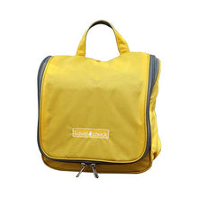 TREESTAR Pieghevole Lavaggio Borsa da Viaggio Impermeabile Custodia di Grande capacità Caso Cosmetico Borsa Cosmetica per Il Lavaggio Portatile con Gancio per Uomini Donne Che Viaggiano (Giallo)