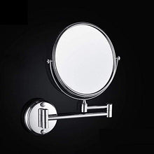 AJH Specchio per Il Trucco a Parete Specchio per Il Trucco a Parete per Bagno Specchio Rotante da 6 Pollici Specchio telescopico Specchio bifacciale ingranditore 3X Specc