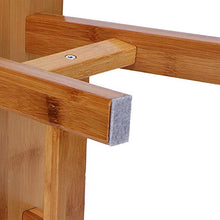 Crisis Bambino, Sgabello Basso antitarme, Panca Bambino, per la Vita(Small Square Bamboo Stool)