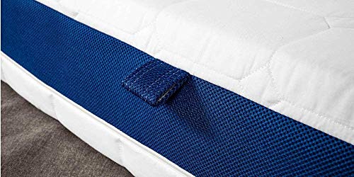PerDormire Materasso Singolo sfoderabile a Molle insacchettate Spring Pocket 4.0, Alto 21 cm (80x190)