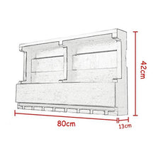 MRJG - Portabottiglie da parete, da appendere alla parete, per bicchieri di vino, grande capacità, adatto per bar, salotti, studio, hotel, ecc.