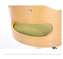 Sedia da Disegno Rolling Stool,Sedia Reception Desk,Sedia da Sgabello da Lavoro,Sedia Gireggiata,Sgabello Ufficio,Sedia A Barre Rotabile A 360 Gradi Regolabile