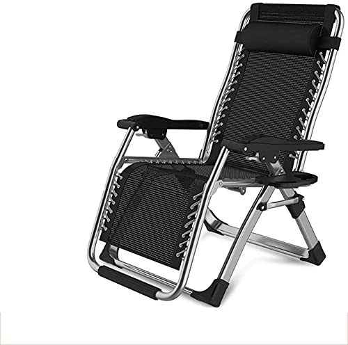 PAKUES-QO Reclinabile Comfort Sedie a Sdraio per Il Tempo Libero Pieghevole, Regolabile Zero-Recliner, Beach Home Garden Balcone Multifunzione Lettino Prendisole, 3