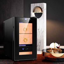 Costante di Temperatura E umidità Sigaro Gabinetto Nudo Sigaro Elettronico Gabinetto Legno di Cedro Cigar Cabinet Idratante Banco Frigo Governo del Vino Cigar Box 2 Strati 25L
