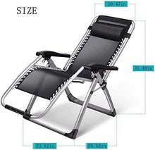 Home outdoor/Confortevole Patio Sedie Pieghevole Regolabile Recliner Esterna Giardino Spiaggia Ampia Sedia A sdraio Supporta 200kg Leggero Sedia Da Campeggio