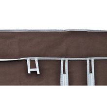 Shengtaieushop Armadio Tessuto Marrone Panno Cabinet