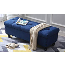LXESWM Pouf Panca Ottomana Stoccaggio Ottomano con Flipping Coperchio Scarpe Banco Poggiapiedi Pieghevole Bagagli Petto di Archiviazione Pouffe Storage Box Bed Fine Sgabello Divano Sgabello