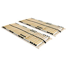 SKM Reti a Doghe 2 pz 7 Zone con 28 Doghe in Legno 70x200 cm (16kg)